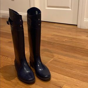 Lauren Ralph Lauren Blue Rain Boots